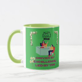 Caneca Modo Chefe Ativado kelly verde