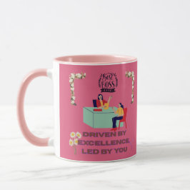 Caneca Modo Chefe Ativado rosado