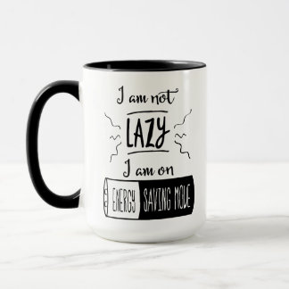 Caneca Modo de economia de energia