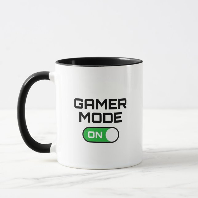 Caneca Modo de Jogador Ativado Interruptor de Alternância (Esquerda)