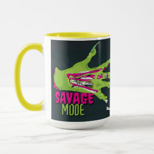 Caneca Modo de Poupança de Divertimento Zombie Carregando