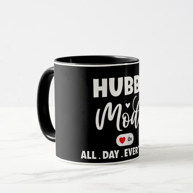 Caneca Modo Hubby Moderno Todos Os Dias Mug (Frente Esquerda)