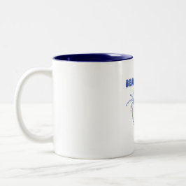 Caneca Modo Praia Ligado – Xícara de Café de Verão