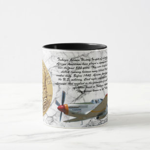 CANECA MOEDA AÉREA TUSKEGEE