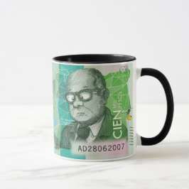 Caneca Moeda ColombianaCafé Café Mug 100.000 Pesos
