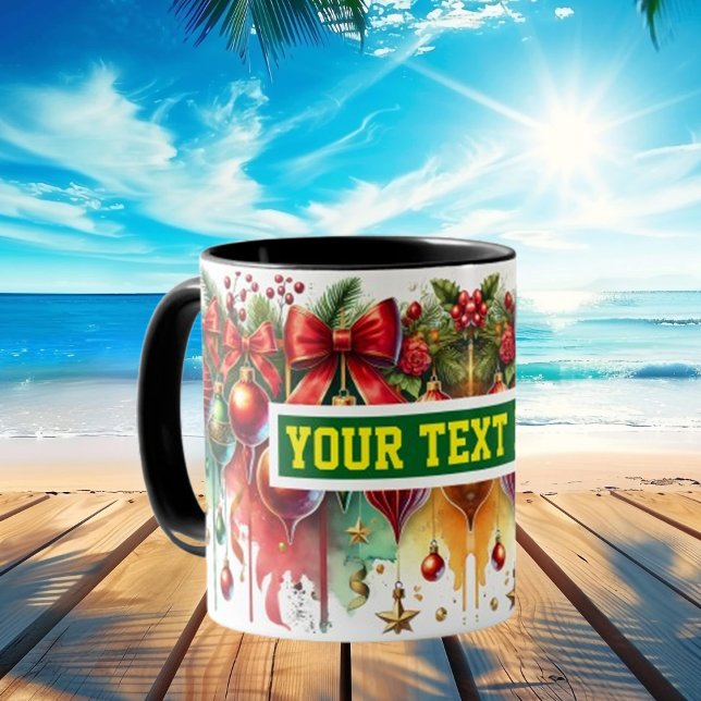 Caneca Moedas de Natal (Criador carregado)