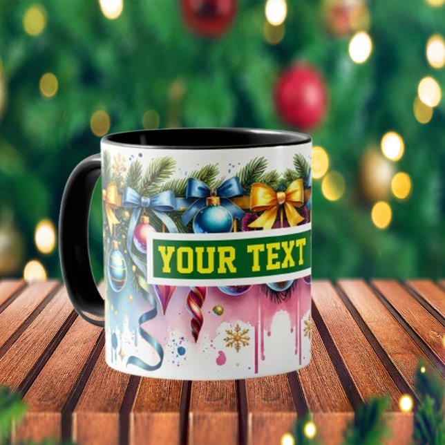 Caneca Moedas de Natal (Criador carregado)