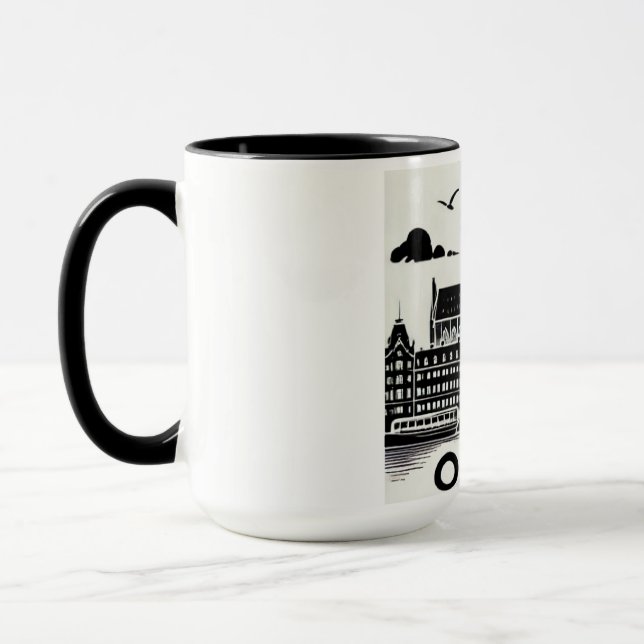Caneca Mog da cidade - Oslo, Norwey