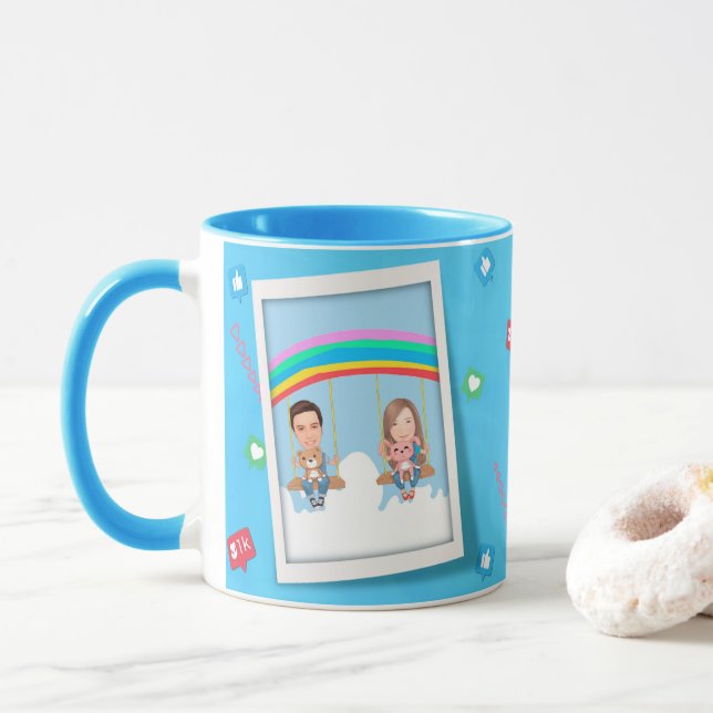 Caneca MojiPop Mug (Com Donut)