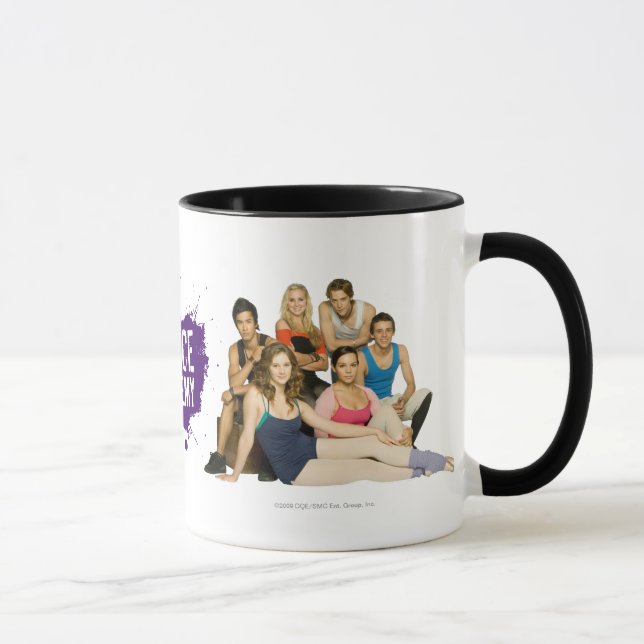 Caneca Molde da academia da dança (Direita)