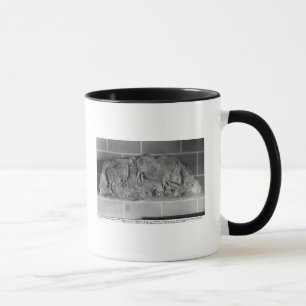 Caneca Molde de um friso dos animais de Le Roc de Sers