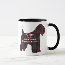 Mole Coated Wheaten Terrier BFF Mug