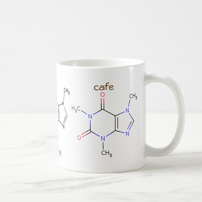 Caneca molecular do Mocha do café (Direita)