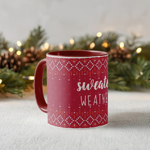 Caneca Molhador Vermelho De Natal 2 Café De Toner