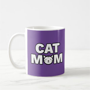 Caneca MOM CAT (Roxo)