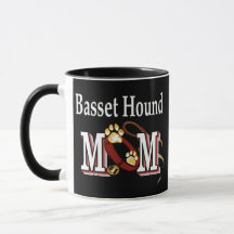Mom de Cão de Caça-Basset