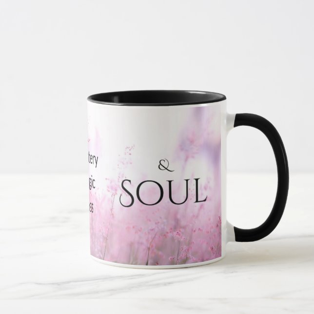 Caneca Mom Mystery Magic Sass & Soul Mug - Pink Flowers (Direita)