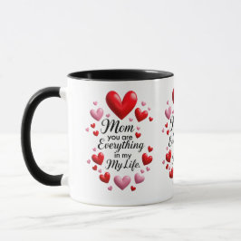 Caneca Mom you are everything in my life
