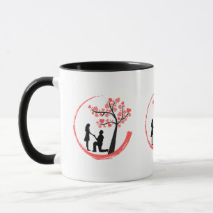 Caneca Momento de Proposta Romântica