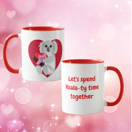 Caneca Momento de qualidade com coalas