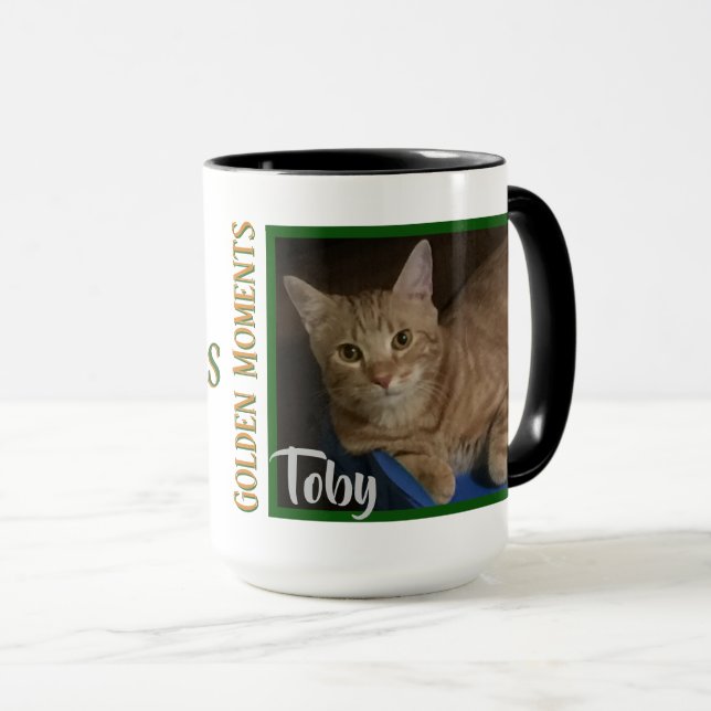 Caneca Momentos De ouro Com Meu Melhor Amigo (Frente Esquerda)