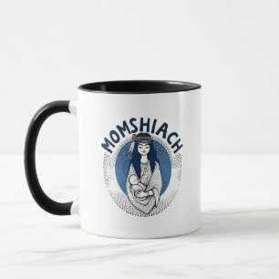 Caneca Momhiach Jewish Hanukkah 2025 Mãe Jew