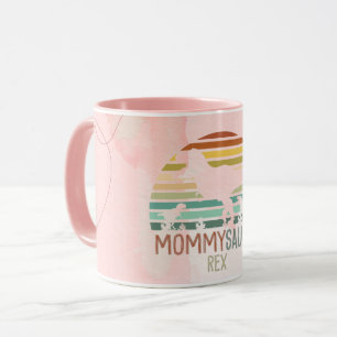 Caneca Mommysaurus Dinossauro presente Aniversário Mãe di