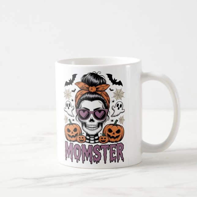 Caneca Momster de Halloween – Caneca de Café Diver (Direita)