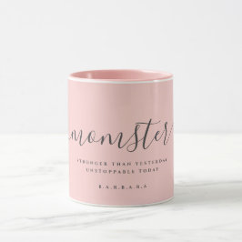 CANECA MOMSTER MOM LIFE MAIS FORTE DO QUE O CAFÉ ONTEM