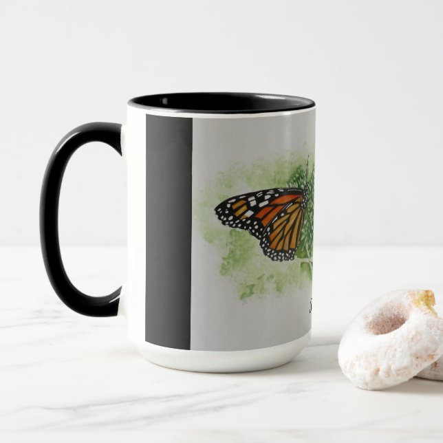 Caneca Monarch Butterfly Mug (Com Donut)