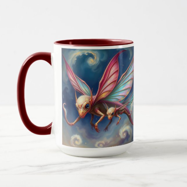 Caneca Mondflug der Himmelsdrachen  (Esquerda)