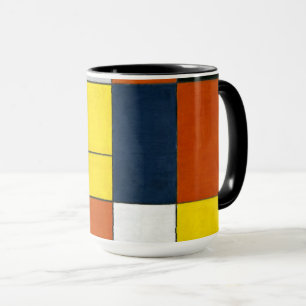 Caneca Mondrian - N.o VI, Composição n.o II,