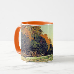 Caneca Monet - A estrada entre Chailly e Fontainebleau