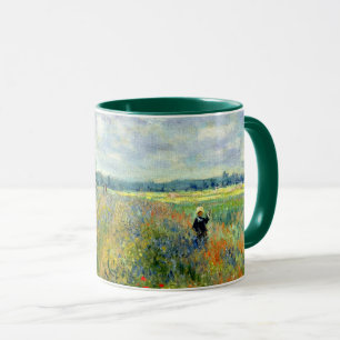 Caneca Monet - Campo de Papoulas, Argenteuil