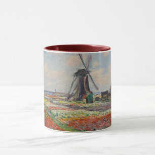 Caneca Monet - Campos de Tulipas na Holanda