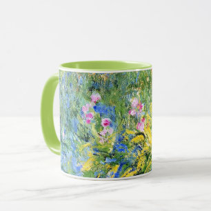 Caneca Monet - Irises 3, pintura de arte,