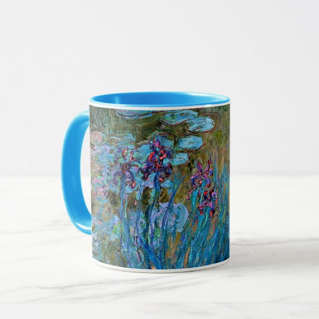 Caneca Monet - Irlandeses e Lírios-Água (Frente Esquerda)