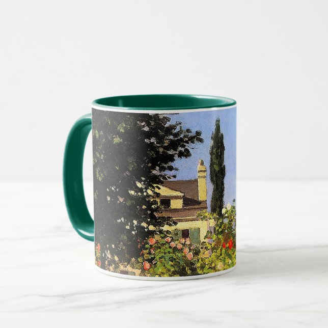 Caneca Monet - Jardim em Flor (Frente Esquerda)