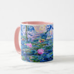 Caneca Monet: Lírios Água 1919<br><div class="desc">A famosa pintura de Claude Monet,  "Lírios Água",  1919.</div>