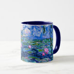 Caneca Monet: Lírios Água, 1919,<br><div class="desc">Claude Monet: Lírios Água, 1919, famosa pintura.</div>