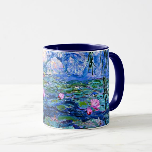 Caneca Monet: Lírios Água, 1919, (Frente Esquerda)
