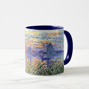 Caneca Monet - Pôr do sol no Sena,