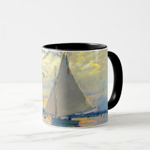 Caneca Monet Sailboat no Le Petit-Gennevilliers