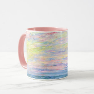 Caneca Monet - Sunset em Pourville, belas artes