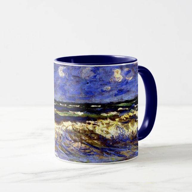Caneca Monet - Um Mar Tempestade (Frente Esquerda)