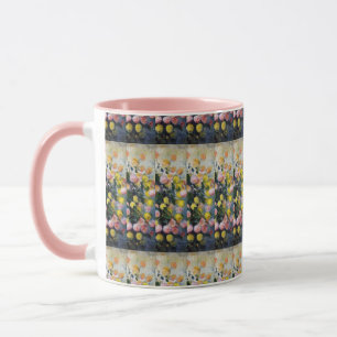 Caneca Monet Vintage Dahlias