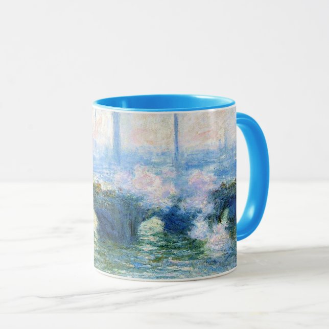 Caneca Monet - Waterloo Bridge, London Mug (Frente Esquerda)