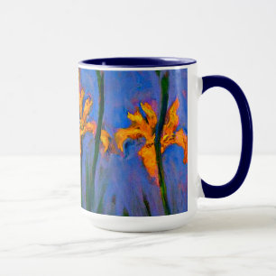 Caneca Monet- Yellow Irises