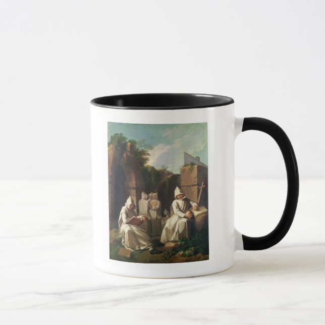 Caneca Monges cartuxas na meditação (Direita)