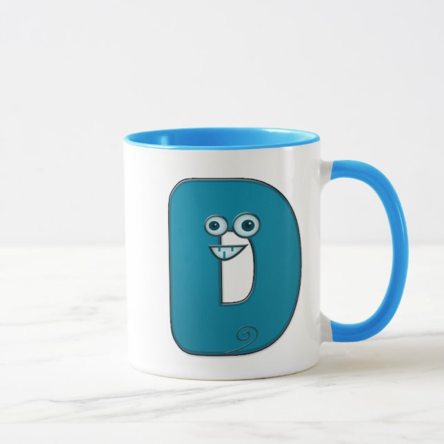Caneca monograma animal - D (Direita)